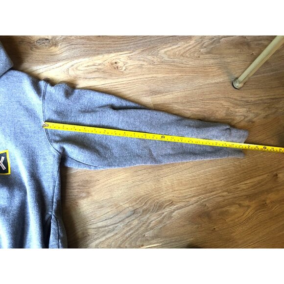 Jurassic Park Logo Hoodie X-Large Universal Studios Cotton/Polyester Blend Gray - Picture 7 of 7